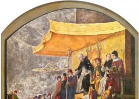 Con los santos hacia la salvación: Santo Domingo Canonización de Santo Domingo por el Papa Gregorio IX